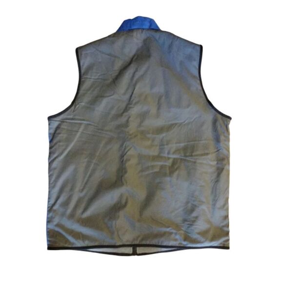 VTG Nautica Competition Blue Grey Reversible Insulated Vest Men's XL - Picture 14 of 16
